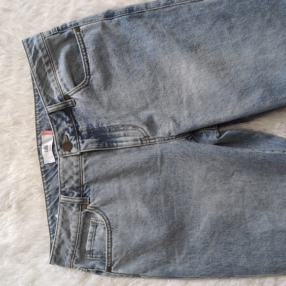 CAbi Light Wash Distressed Boyfriend Jeans - Picture 3 of 12